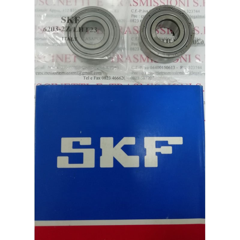 Cuscinetto 6203-2Z/LHT23 SKF 17x40x12 Weight 0,0657 62032ZLHT23 Cuscinetto 6203-2Z/LHT23 SKF 17x40x12 Weight 0,0657 62032ZLHT23