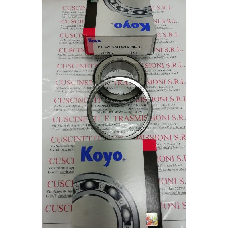 Cuscinetto 57414/LM300811 Koyo- (40,987x67,975x18 Weight 0,245) 57414/LM300811,09265-41001SUZUKI,HI-CAP57414/300811,113517185C,