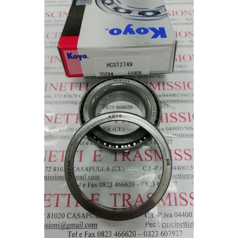 Cuscinetto HCST 2749 KOYO (27x49x15 Weight 0,124) HCST2749,2749,ST2749,9036627001,TOYOTA, Cuscinetto HCST 2749 KOYO (27x49x15 Weight 0,124) HCST2749,2749,ST2749,9036627001,TOYOTA,