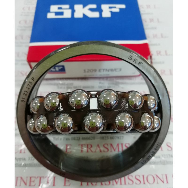 Cuscinetto 1209 ETN9/C3 SKF 45x85x19 Weight 0,452 1209ETN9C3 Cuscinetto 1209 ETN9/C3 SKF 45x85x19 Weight 0,452 1209ETN9C3