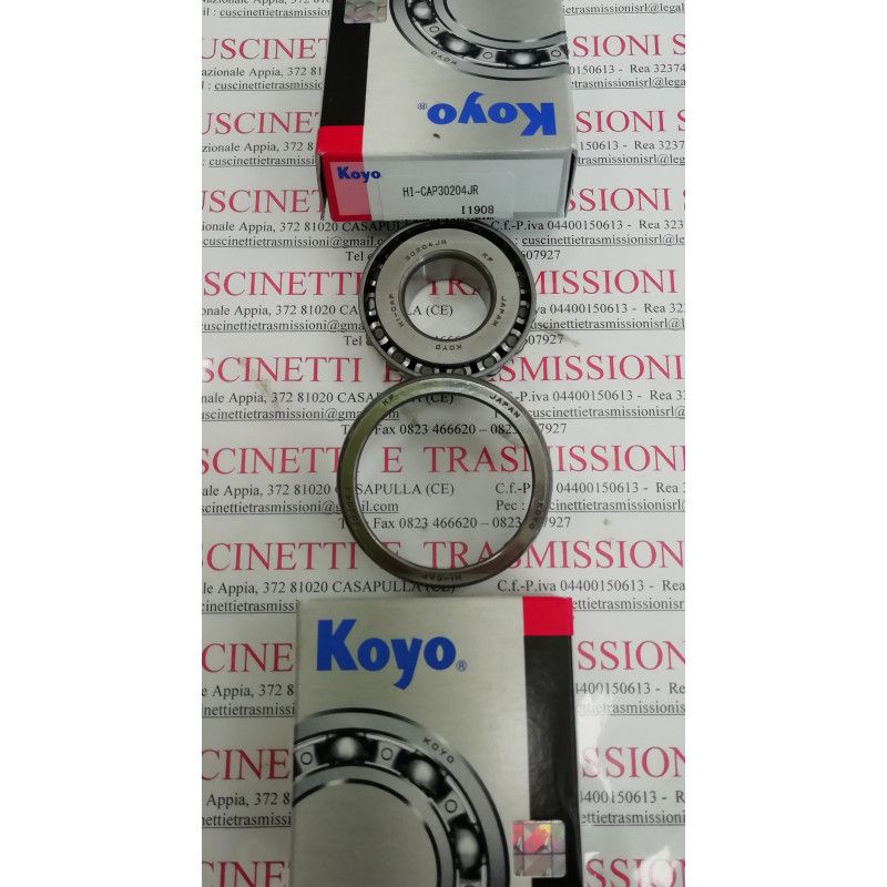 Cuscinetto HI-CAP 30204 JR KOYO (20x47x15,25) Weight 0,124 93332-00051,30204,30204J2Q,30204A,30204XL,4T-30204,30204M