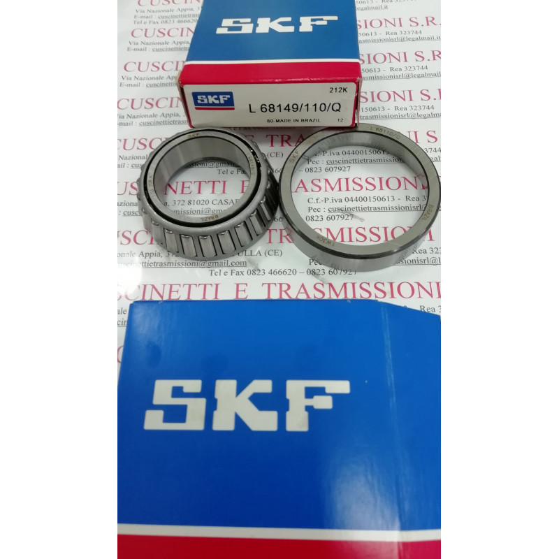 Cuscinetto L 68149/110/Q SKF 35x59,131x15.875 Weight 0,176 L68149/10,68149/68110,68149/110,4TL68149/L68110,SET13,L 68149/10 Cuscinetto L 68149/110/Q SKF 35x59,131x15.875 Weight 0,176 L68149/10,68149/68110,68149/110,4TL68149/L68110,SET13,L 68149/10