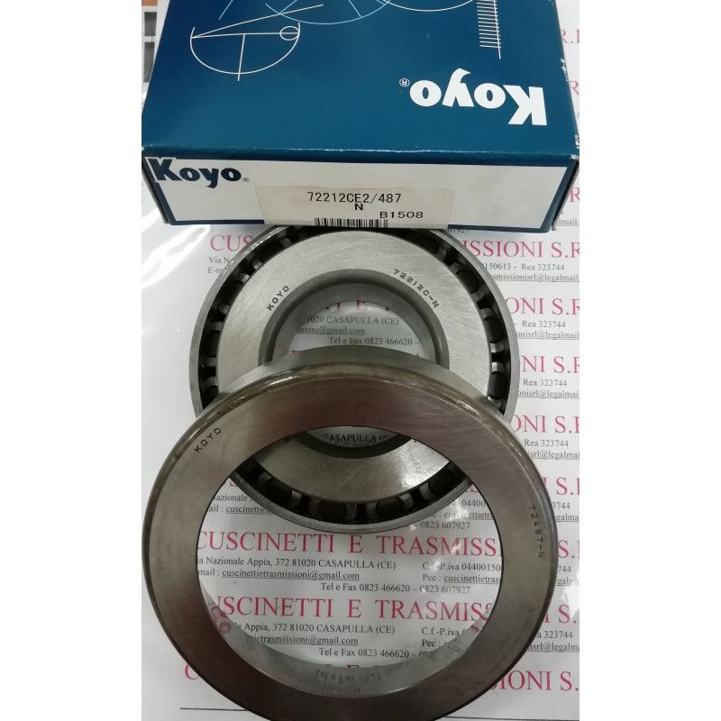 Cuscinetto 72212/72487 KOYO 53,975x123,825x36,512 72212/487,72212/72487,4T72212C/72487,72212-99404,72212C/72487,