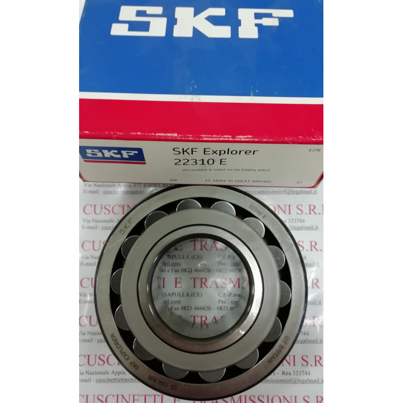 Cuscinetto 22310 E SKF 50x110x40 Weight 1,826 22310E