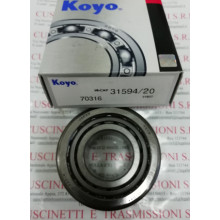 Cuscinetto 31594/31520 Koyo (34,9x76,2x29,37) Weight 0,623 31594/31520,31594/20,31594-31520,4T31594/31520,31594-99402,SET57