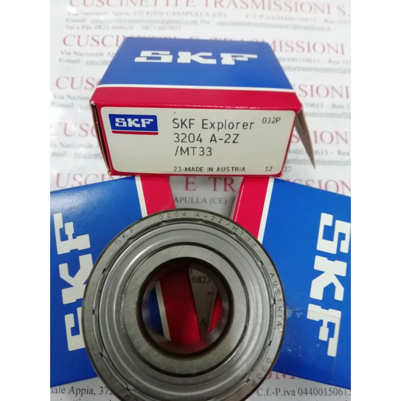 Cuscinetto 3204 A-2ZTN9/MT33 SKF 20x47x20,6 Peso 0,1556 32042z,3204-2z,3204zz,3204-zz,3204a2ztn9mt33,3204bd2ztvh,5204zz, Cuscinetto 3204 A-2ZTN9/MT33 SKF 20x47x20,6 Peso 0,1556 32042z,3204-2z,3204zz,3204-zz,3204a2ztn9mt33,3204bd2ztvh,5204zz,