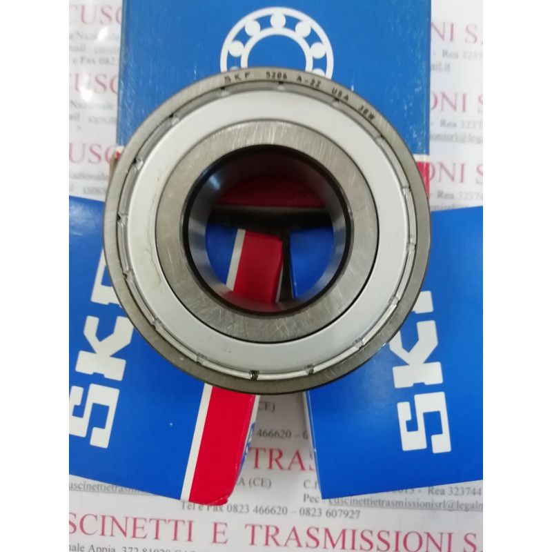 Cuscinetto 3206 A-2Z/MT33 SKF 30x62x23,8 Weight 0,297 3206A2ZMT33