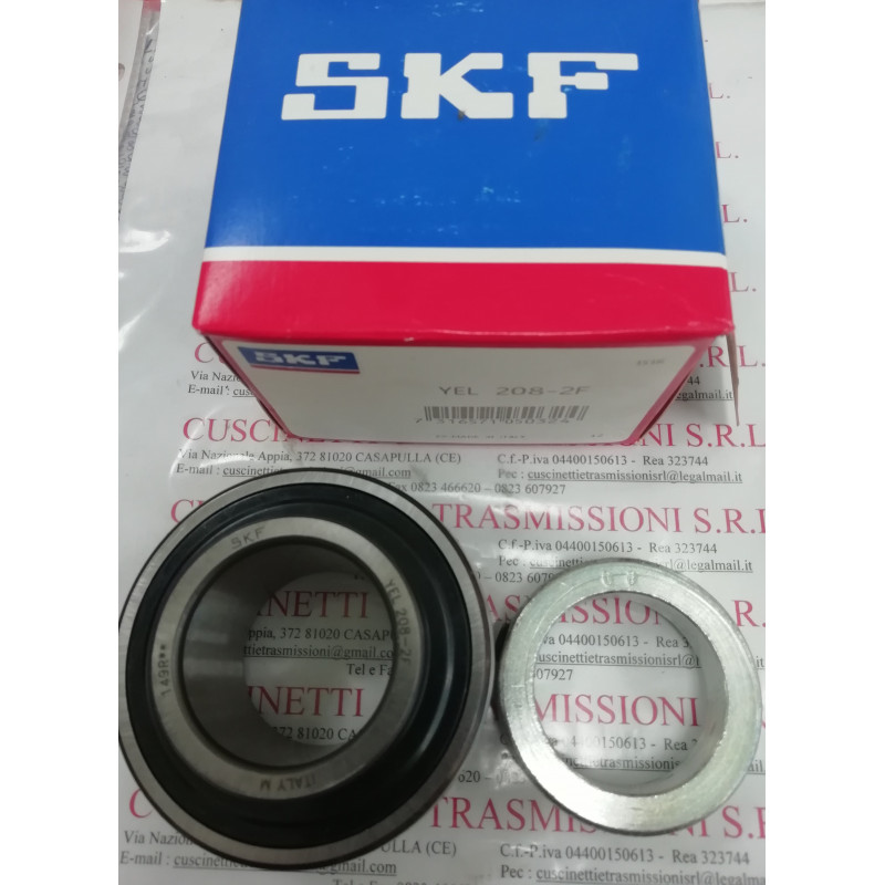 Cuscinetto YEL 208-2F SKF 40x80x56,3 Weight 0,673 YEL2082F,HC208,NA208,UA208,UEL208,M-UEL208,EX208G2,GE40KRRB,