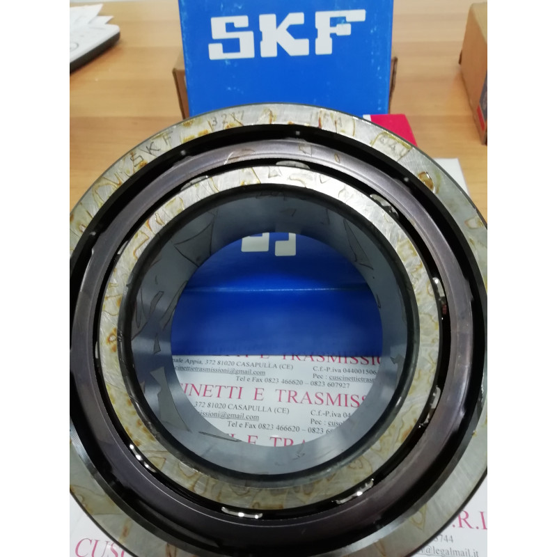 Cuscinetto 3217 A/C3 SKF 85x150x49,2 Gabbia in acciaio 3217AC3