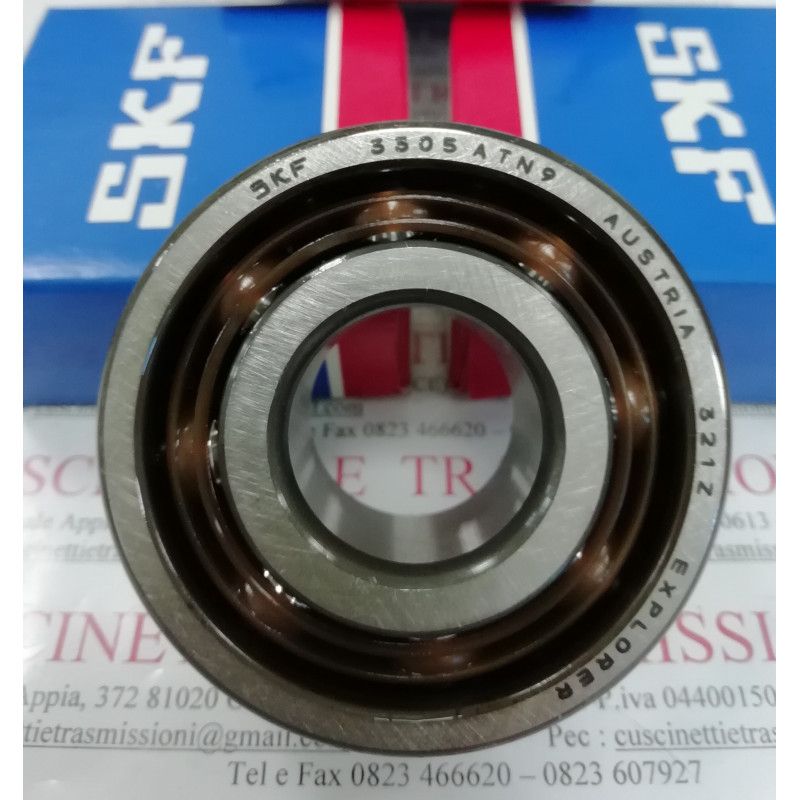 Cuscinetto 3305 ATN9/C3 SKF 25x62x25,4 Weight 0,3357 3305C3,3305/C3,3305ATN9C3