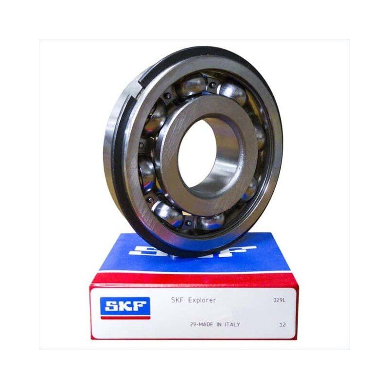 Cuscinetto 6013 NR/C3 SKF 65x106,5x18 Weight 0,4426 6013NRC3