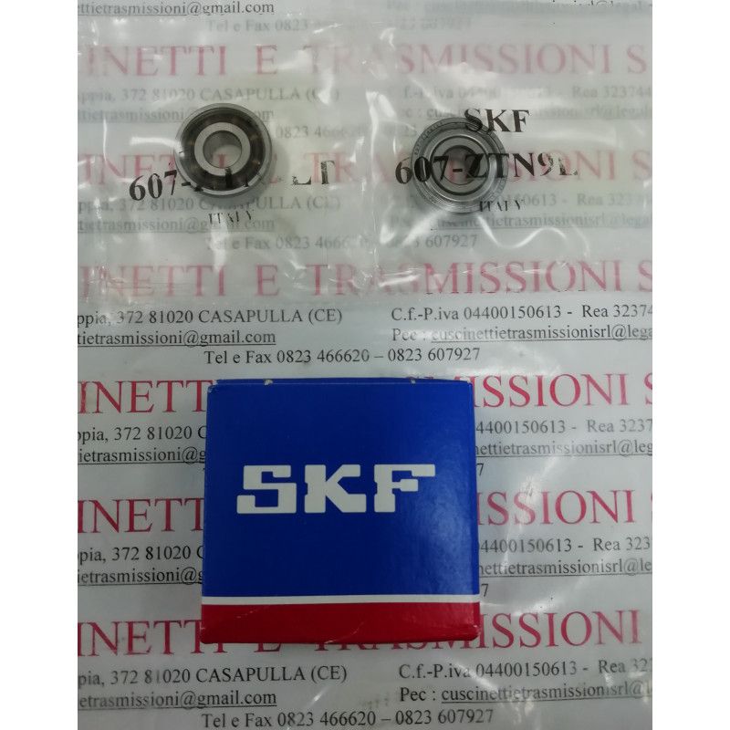 Cuscinetto 607-ZTN9/LT SKF 7x19x6 Weight 0,0074 607ZTN9LT Cuscinetto 607-ZTN9/LT SKF 7x19x6 Weight 0,0074 607ZTN9LT