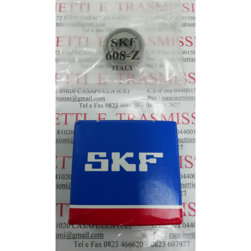 Cuscinetto 608-Z SKF 8x22x7 Weight 0,0121 608Z Cuscinetto 608-Z SKF 8x22x7 Weight 0,0121 608Z