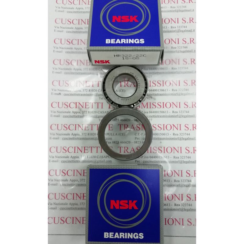 Cuscinetto HR 322/22 C NSK 22x50x19,25 Weight 0,180 HR322/22,322/22C,322/22,TR225019,TR225019G,