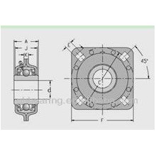 SUPPORTO FLANGIATO ST-740-YD55