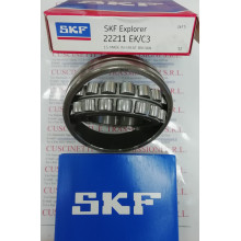 Cuscinetto 22211 EK/C3 SKF 55x100x25 Weight 0,8011 22211kc3,22211ek/c3,22211cckc3w33,22211e1kC3,22211e1xlkc3,