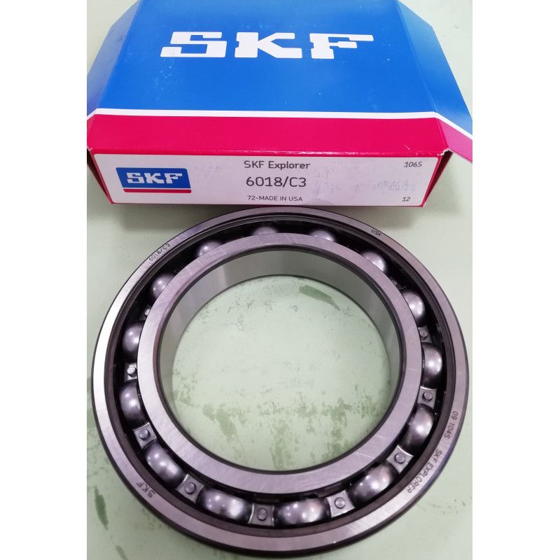 Cuscinetto 6018/C3 SKF 90x140x24 Weight 1,1372 6018C3,6018/C3,6018-C3, Cuscinetto 6018/C3 SKF 90x140x24 Weight 1,1372 6018C3,6018/C3,6018-C3,