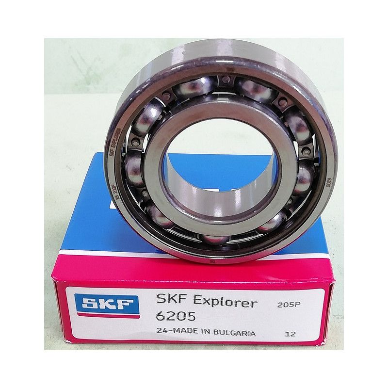 Cuscinetto Rigido a Sfere 6205 SKF 25x52x15 Peso 0,1248 6205,6205C,6205C,