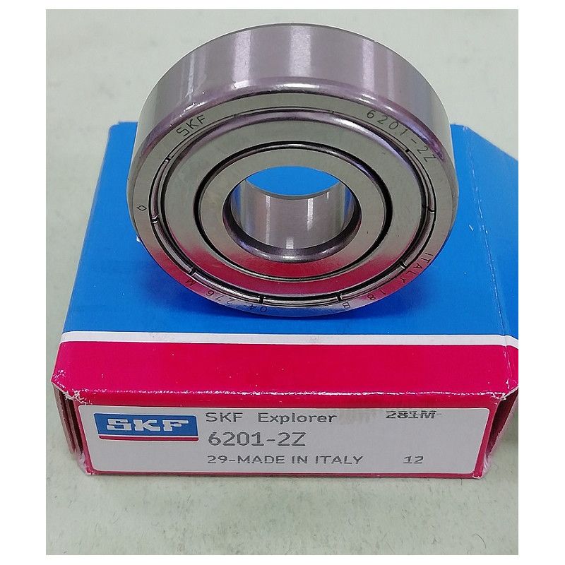 Cuscinetto Rigido a Sfere 6201-2Z SKF 12x32x10 6201-2Z,62012Z,6201-ZZ,6201-C-2Z,6201ZZ,6201-2Z,6201/2Z,6201/ZZ