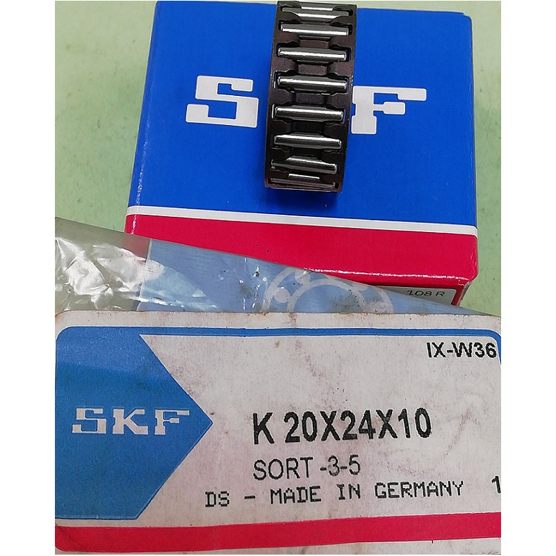 Cuscinetto K 20X24X10 SKF 20x24x10 Peso 0,0058 K20X24X10 Cuscinetto K 20X24X10 SKF 20x24x10 Peso 0,0058 K20X24X10