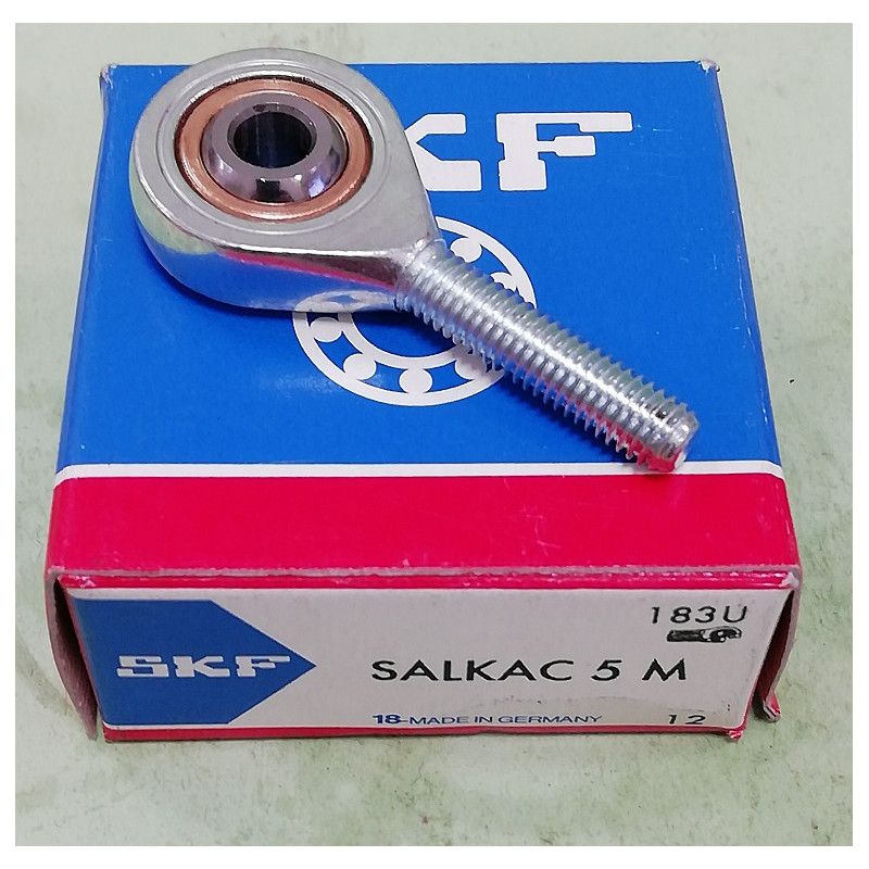 Terminale SALKAC 5 M SKF 5x19x44 Peso 0,013 SALKAC5M