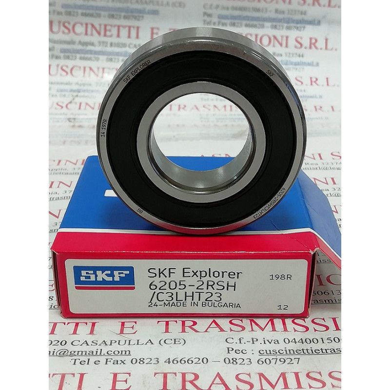 Cuscinetto 6205-2RSH/C3LHT23 SKF 25x52x15 Weight 0,129 62052RSHC3LHT23,