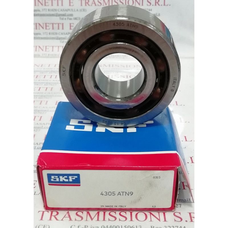 Cuscinetto 4305 ATN9 SKF 25x62x24 Weight 0,331 4305,4305ATN9 Cuscinetto 4305 ATN9 SKF 25x62x24 Weight 0,331 4305,4305ATN9