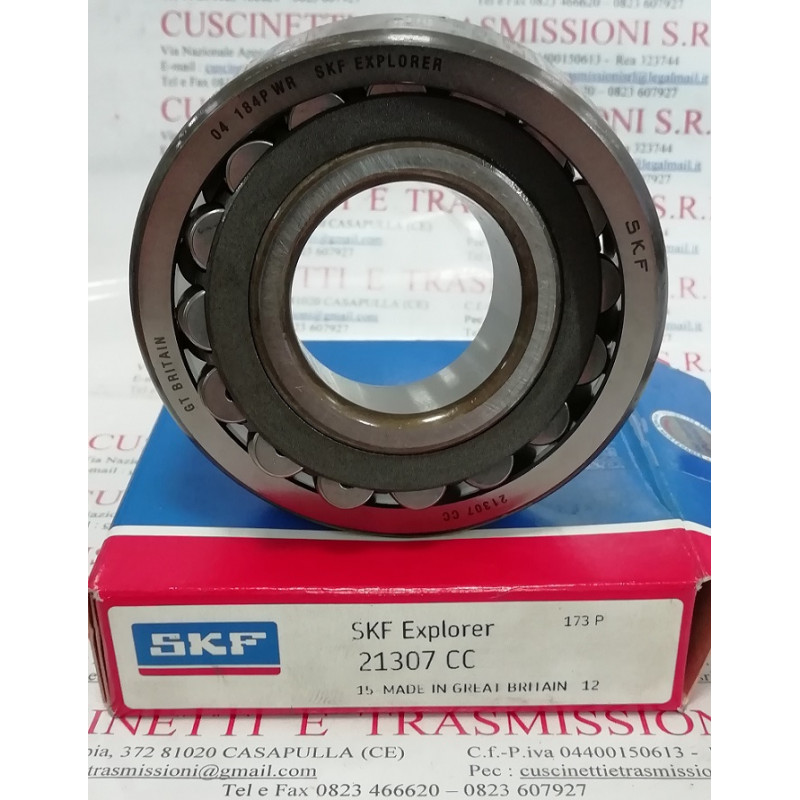 Cuscinetto 21307 CC SKF 35x80x21 Weight 0,5329 21307,21307CC Cuscinetto 21307 CC SKF 35x80x21 Weight 0,5329 21307,21307CC