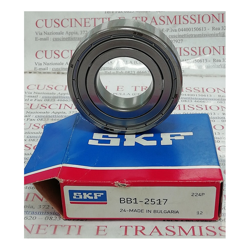 Cuscinetto BB1-2517 SKF 25x52x15 BB12517,BB1-2517 Cuscinetto BB1-2517 SKF 25x52x15 BB12517,BB1-2517