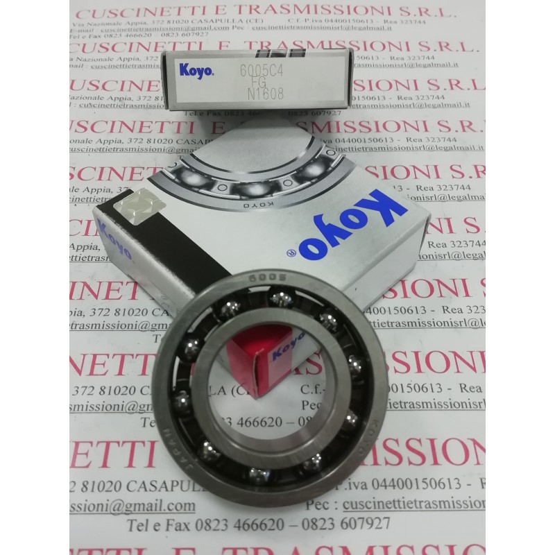 Cuscinetto 6005 C4 KOYO 25x47x12 6005C4,6005-C4 Cuscinetto 6005 C4 KOYO 25x47x12 6005C4,6005-C4