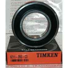 Cuscinetto 6211-2RS-C3 Timken 55x100x21