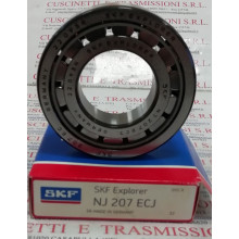 Cuscinetto NJ 207 ECJ SKF 35x72x17 Weight 0,3076 NJ207ECJ,NJ207W,NJ207 ECJ SKF,