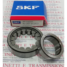 Cuscinetto NJ 207 ECJ/C3 SKF 35x72x17 Weight 0,3076 NJ207C3,NJ207ECJC3