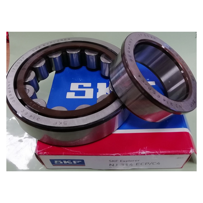 Cuscinetto NJ 314 ECP/C4 SKF 70x150x35 Weight 2,8207 NJ314C4,NJ314ECPC4,NJ314ETVP2C4, Cuscinetto NJ 314 ECP/C4 SKF 70x150x35 Weight 2,8207 NJ314C4,NJ314ECPC4,NJ314ETVP2C4,