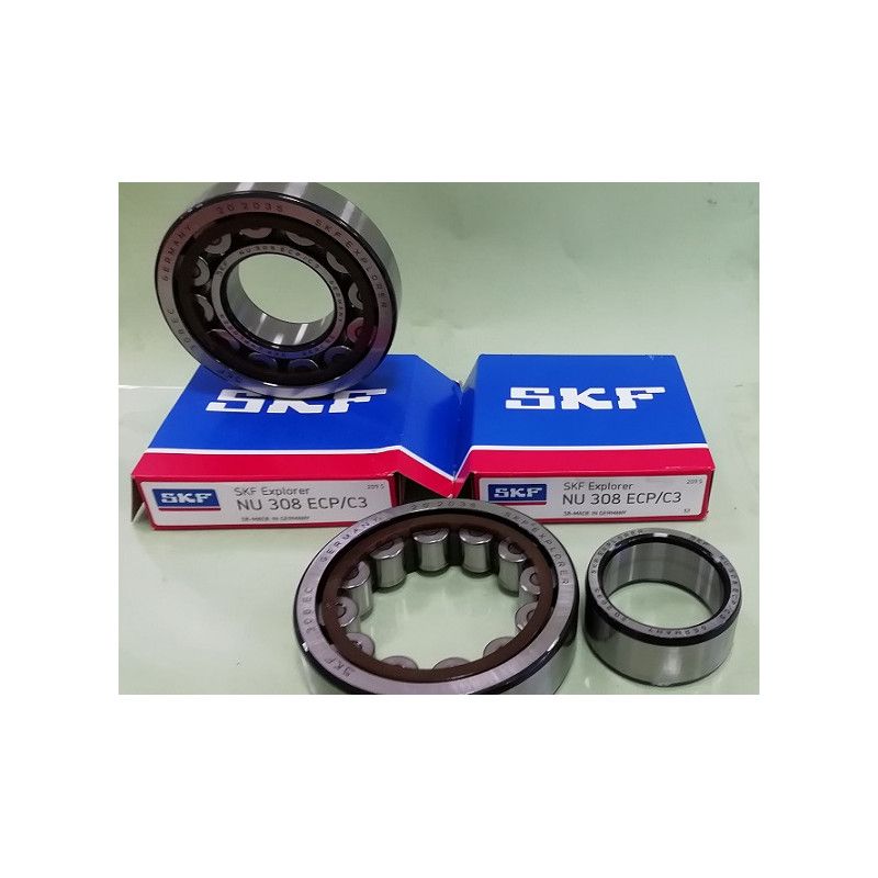Cuscinetto NU 308 ECP/C3 SKF 40x90x23 Weight 0,649 NU308C3,NU308ECPC3 Cuscinetto NU 308 ECP/C3 SKF 40x90x23 Weight 0,649 NU308C3,NU308ECPC3