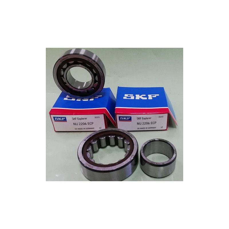 Cuscinetto NU 2206 ECP SKF 30x62x20 Weight 0,257 NU2206,NU2206ECP Cuscinetto NU 2206 ECP SKF 30x62x20 Weight 0,257 NU2206,NU2206ECP