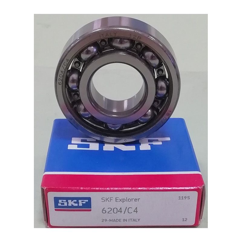 Cuscinetto 6204/C4 SKF 20x47x14 Weight 0,1022 6204C4,6204-C4,6204/C4,