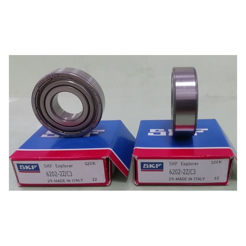 Cuscinetto Rigido a Sfere 6202-2Z/C3 SKF 15x35x11 6202-2Z/C3,62022ZC3,6202-ZZ-C3,6202-C-2Z-C3,6202ZZC3,6202-2Z-C3