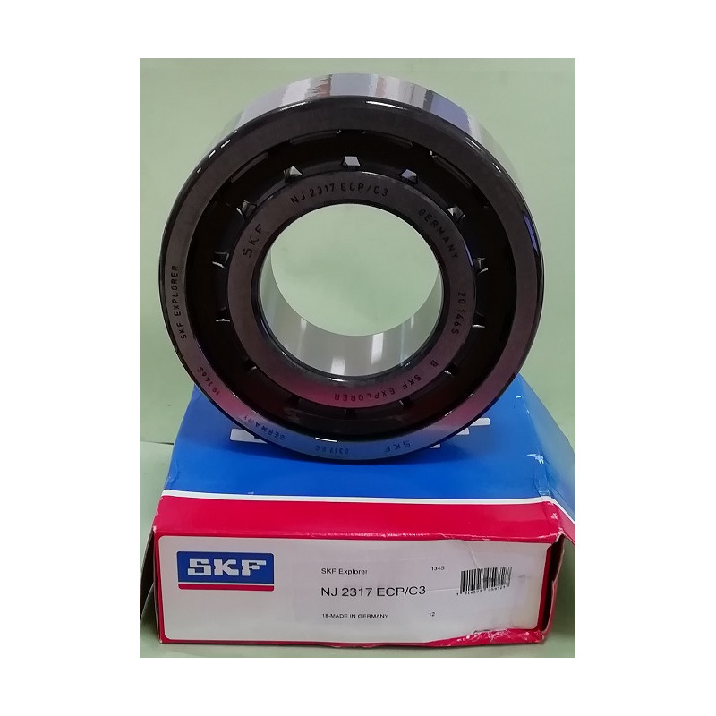 Cuscinetto NJ 2317 ECP/C3 SKF 85x180x60 Weight 7,014 NJ2317ECPC3