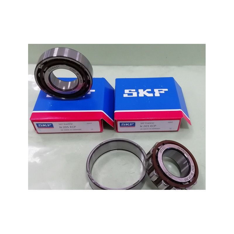 Cuscinetto N 205 ECP SKF 25x52x15 Weight 0,13 N205ECP Cuscinetto N 205 ECP SKF 25x52x15 Weight 0,13 N205ECP