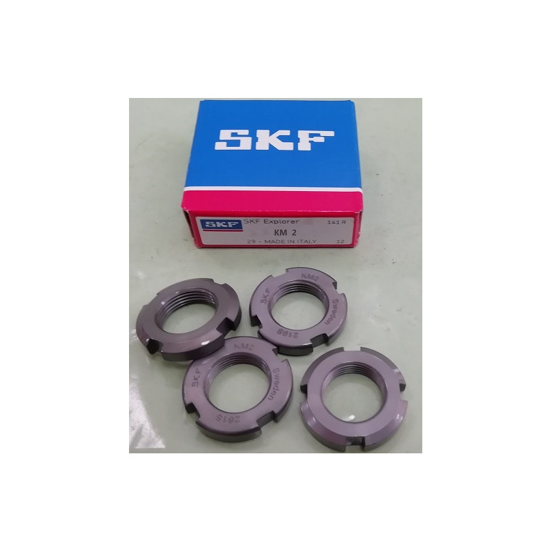 Ghiera KM 2 SKF 15x25x5 Weight 0,0109 KM2