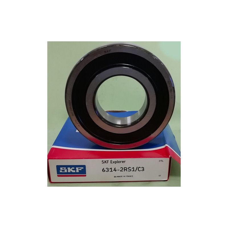 Cuscinetto 6314-2RS1/C3 SKF 70x150x35 Weight 2,563 63142RSC3,63142RS1C3,63142RS/C3,63142RS1/C3, Cuscinetto 6314-2RS1/C3 SKF 70x150x35 Weight 2,563 63142RSC3,63142RS1C3,63142RS/C3,63142RS1/C3,