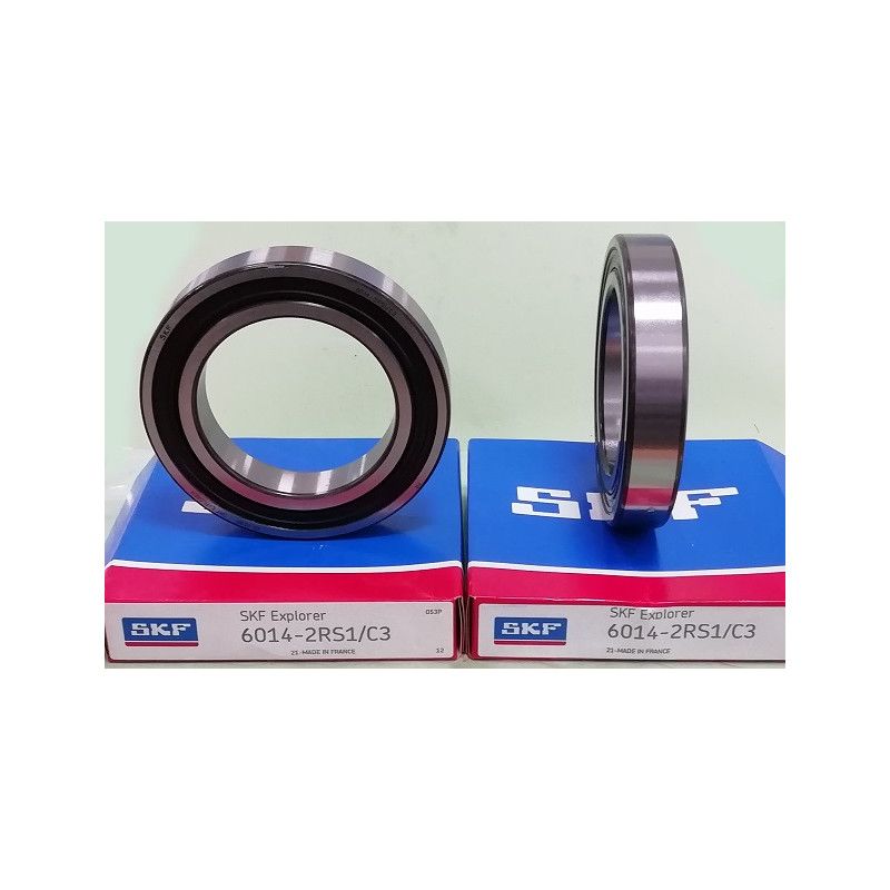 Cuscinetto 6014-2RS1/C3 SKF 70x110x20 Weight 0,6169 60142RS1/C3,60142RSC3, Cuscinetto 6014-2RS1/C3 SKF 70x110x20 Weight 0,6169 60142RS1/C3,60142RSC3,