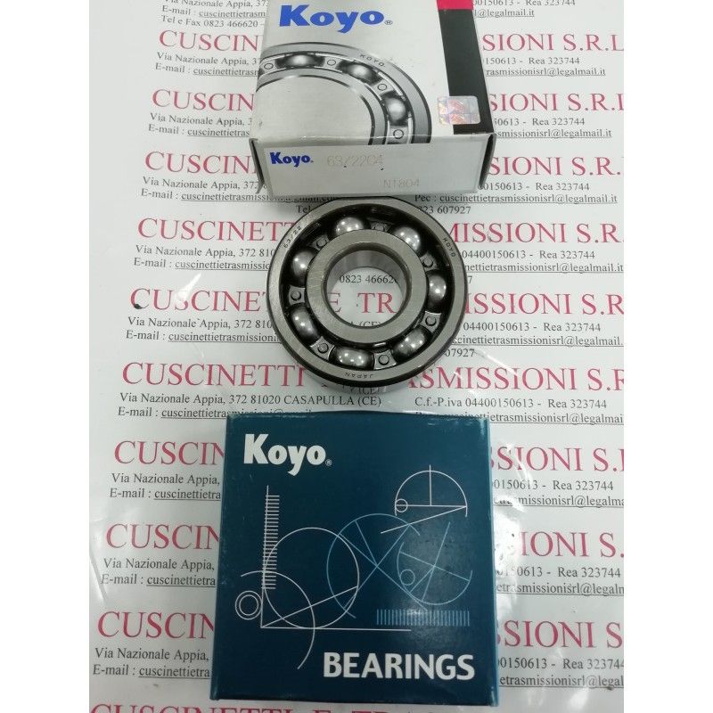 Cuscinetto 92045-1209 KOYO 22x56x16 92045-1209,920451209,63/22C4,