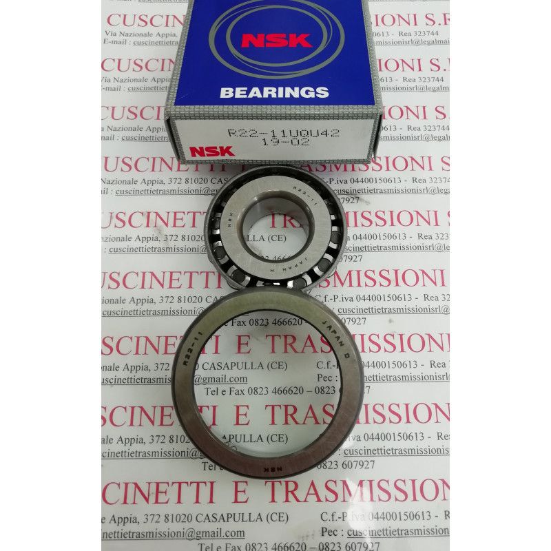 Cuscinetto R22-11 UQ U42 NSK 22x56x17 Weight 0,200 R2211UQU42,8063-22050,R22-11,CR04A09/CR04A07,8063-22080