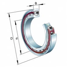 Cuscinetto B7000-E-T-P4S-UL FAG 10x26x8