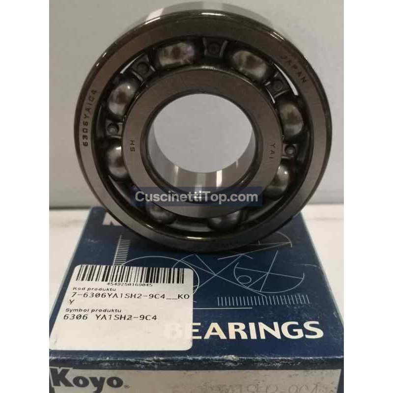 Cuscinetto 6306 YA1 SH2-9 C4 KOYO (30x72x19) Weight 0,300 Cuscinetto 6306 YA1 SH2-9 C4 KOYO (30x72x19) Weight 0,300