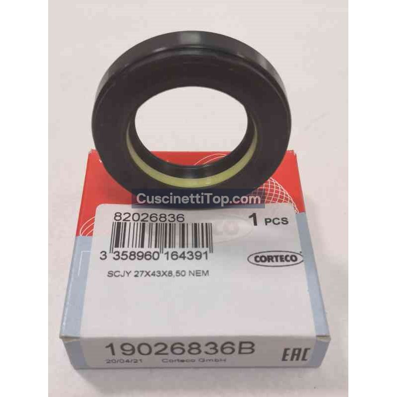 Anello di Tenuta (Paraolio) CORTECO 27X43X8.5 SCJY NBR Anello di Tenuta (Paraolio) CORTECO 27X43X8.5 SCJY NBR
