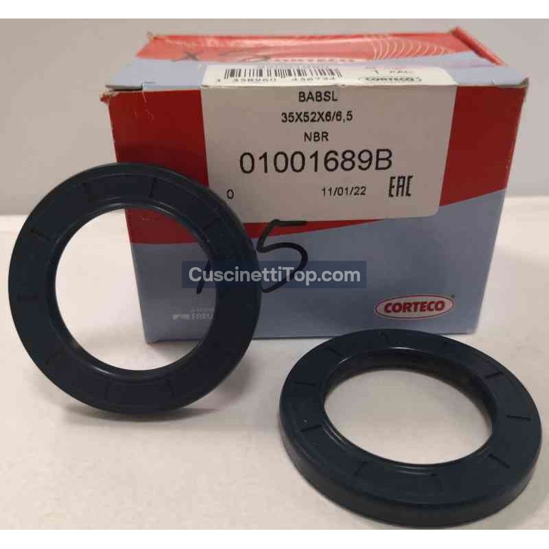Anello di Tenuta (Paraolio) CORTECO- 35x52x6/6,5 BABSL NBR Anello di Tenuta (Paraolio) CORTECO- 35x52x6/6,5 BABSL NBR