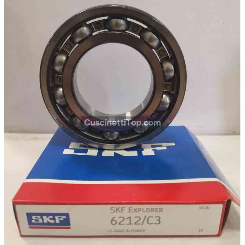Cuscinetto 6212/C3 SKF 60x110x22 Weight 0,7554 Cuscinetto 6212/C3 SKF 60x110x22 Weight 0,7554